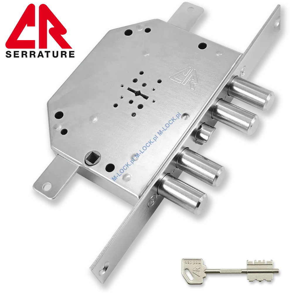 CR Serrature 2151.28N zamek wpuszczany-rozporowy