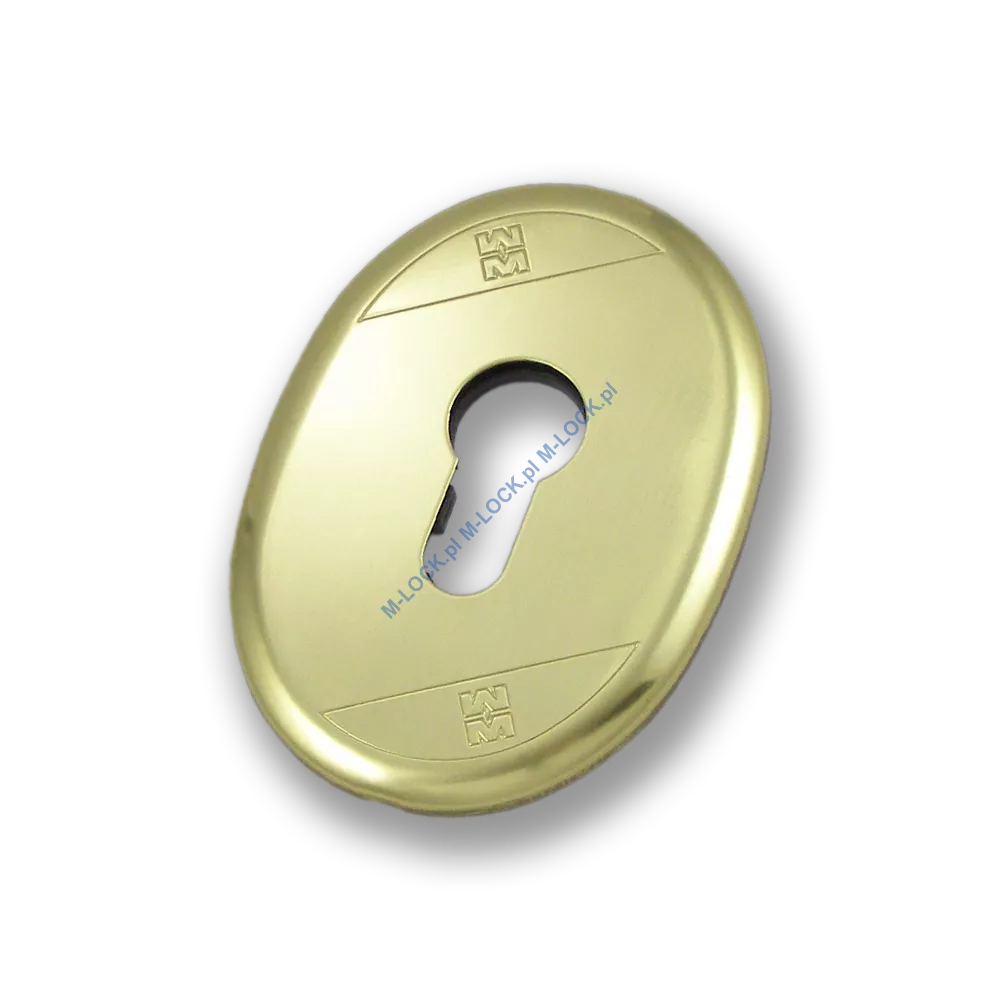 Rozeta na wkładkę MOTTURA 95.417OLV, mosiądz błyszczący