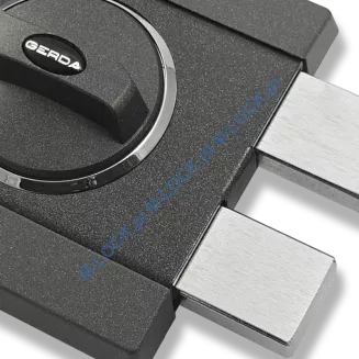 GERDA ZX-1000, zamek nawierzchniowy z cylindrem MUL-T-LOCK Classic (kolor: grafit) - 5