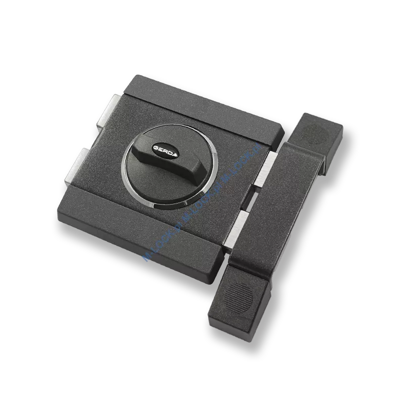 GERDA ZX-1000, zamek nawierzchniowy z cylindrem MUL-T-LOCK Classic (kolor: grafit)