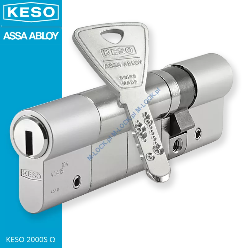 KESO 2000S Omega 30/75NN (105 mm), wkładka patentowa