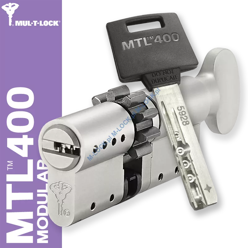 MUL-T-LOCK MTL 400 Modular / Classic PRO 31/40G1ZN (71 mm), wkładka patentowa